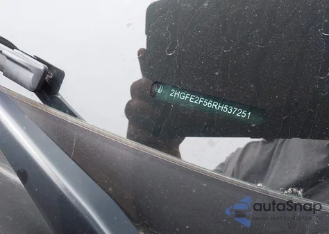 2024 Honda Civic Sport z USA, uszkodzony, nr VIN 2HGFE2F56RH537251